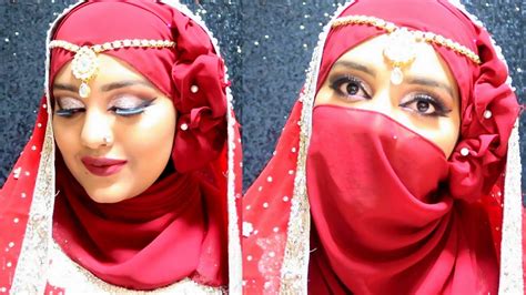 Bridal Wedding Hijab Niqab Tutorial Smiley Sayeeba
