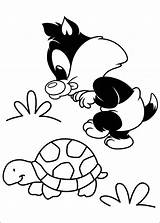 Looney Tunes Colorear Toons Bebes Pianetabambini Scrivi sketch template