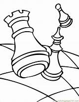 Chess Coloring Pages Pieces Checkers Kids Ink Game Getcolorings Designlooter Popular Color Getdrawings Clipartmag 4kb 1275 Coloringhome sketch template