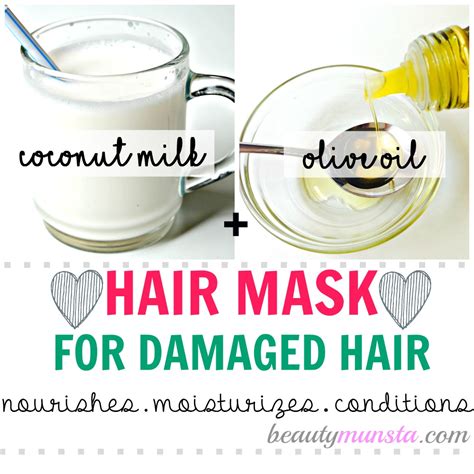 Coconut Milk Hair Mask Recipes For Beautiful Hair