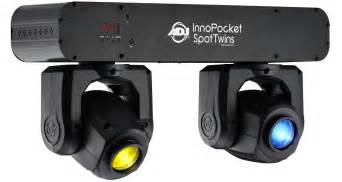 adds twin moving heads  inno pocket