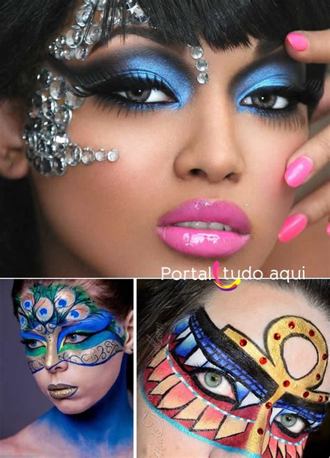 maquiagem de carnaval dicas lindas fotos para você se
