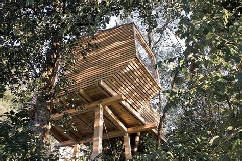 hiska  wooden cabins cabin  stilts tree house diy