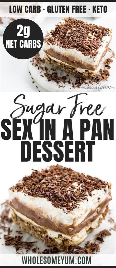 sex in a pan dessert recipe sugar free low carb gluten free