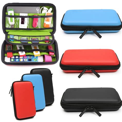colors waterproof hard drive carrying case shockproof digital gadget