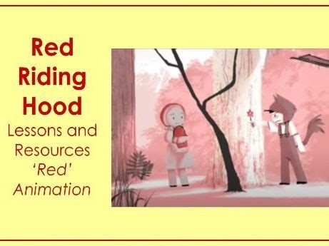 red riding hood writing unit teaching resources