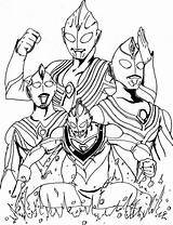 Ultraman Coloring Pages Colouring Zero Printable Color Drawing Getdrawings Getcolorings Book Template sketch template