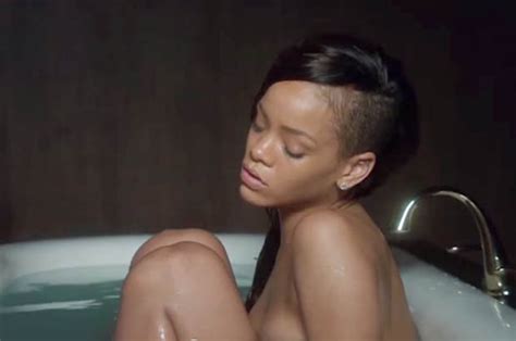 rihanna fartin in the bath in spoof stay video mario wienerroither daily star