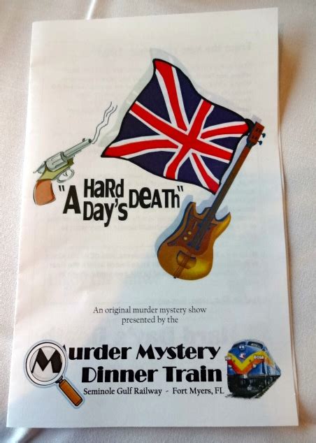 review murder mystery dinner train ft myers florida funandfork
