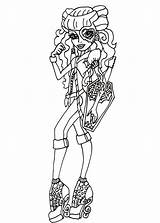 Coloring Monster High Pages Printable Sheet Operetta Sheets Printables Characters Print sketch template