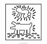 Haring Keith Coloring Pages Getdrawings Getcolorings Color sketch template