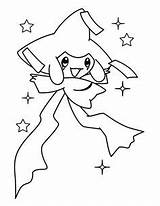 Jirachi Enton Ausmalbild Mew Malvorlage Animaatjes Audino Buch Pikachu Ausmalen sketch template