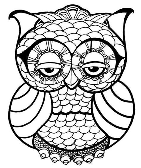 owl mandala coloring pages  adults owl coloring pages geometric