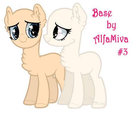 group base pony   alfamiva  alfamiva  deviantart