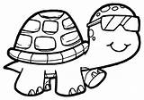 Coloring Turtles Kids Pages Color Children Animals Beautiful sketch template