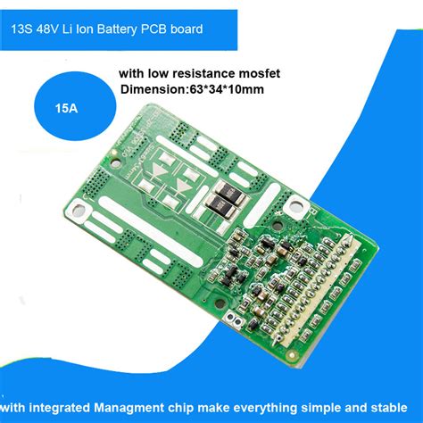 lithium ion battery pcb board   constant discharge current  small