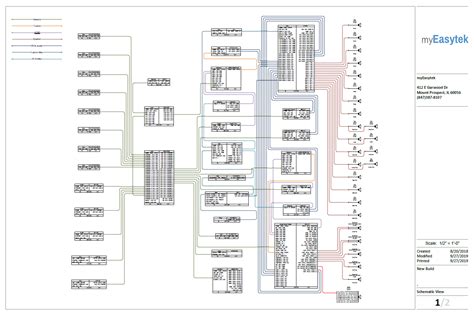 sample smart home wiring schematics  drawings  connections