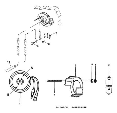 mercury marine  hp  stroke  cc visual warning kit parts