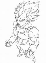 Vegeta Coloring Pages Super Saiyan Ball Dragon Goku Drawing Rosan Mate Drawings Dbz Ssj2 Trunks Desenho Para Artesanato Papel Modelos sketch template