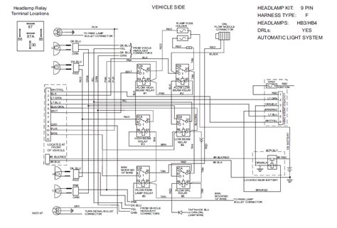 schematic boss  plow wiring diagram