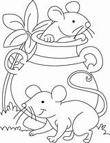 Coloring Mouse Pages Colouring Hide Seek Sheet Kids Baby Mice Color Rodent Printable Mischievous Cutest Pet Children Sheets Playing Info sketch template