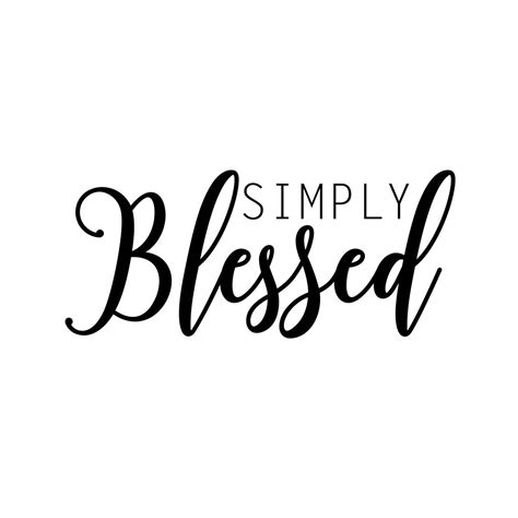simply blessed phrase graphics svg dxf eps png cdr ai  etsy