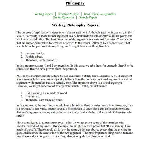 philosophy  nursing paper examples   figure   personal