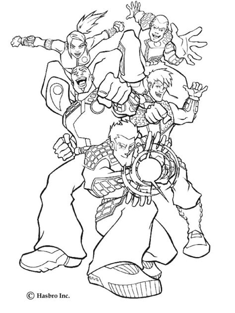 action force heroes coloring pages hellokidscom
