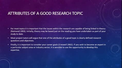 good research topic   choose  good research topic