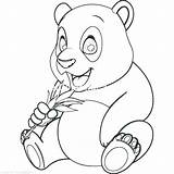 Panda Coloring Pages Cute Baby Bear Red Anime Drawing Getdrawings Pandas Color Adorable Printable Print Getcolorings Cartoon Colorings Pa sketch template