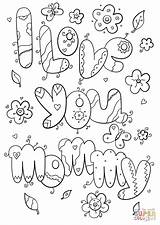Coloring Mommy Pages sketch template
