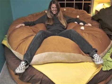 cheese burger bed awesome hamburger bed youtube