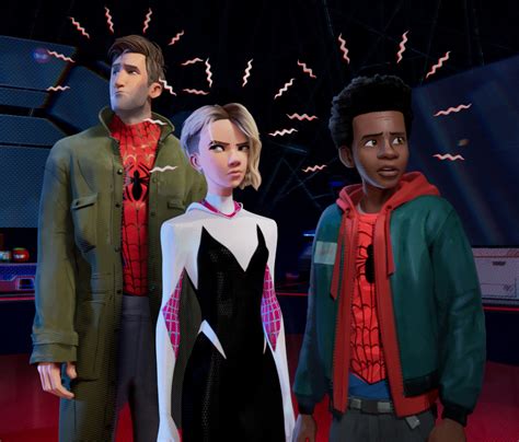 Spider Man Into The Spider Verse Image Reveals Costume Variants Collider