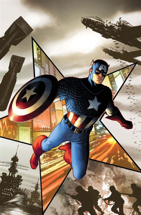 Comically Graphic Captain America 1 Solicit Thoughts On