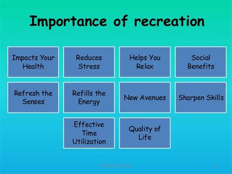 recreation tourism