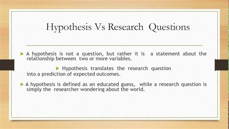hypothesis  research questions  hindi urdu lecture  youtube