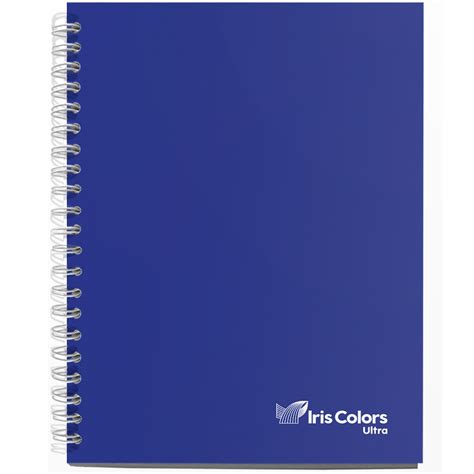 cuaderno azul iris colors