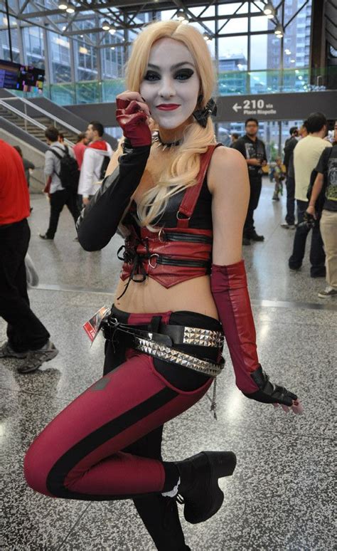 harley quinn montreal comic con 2013 picture by geeks are sexy cosplay pinterest