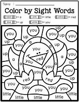 Sight Words Coloring Word Penguin Preschool Dolch Kunjungi Teacherspayteachers sketch template
