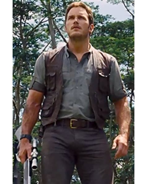 Chris Pratt Vest Owen Jurassic World Vest