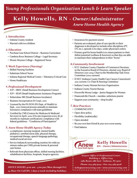 home health nursing business plan