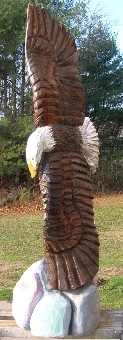 pin on chainsaw carving