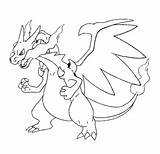 Charizard Pintar sketch template