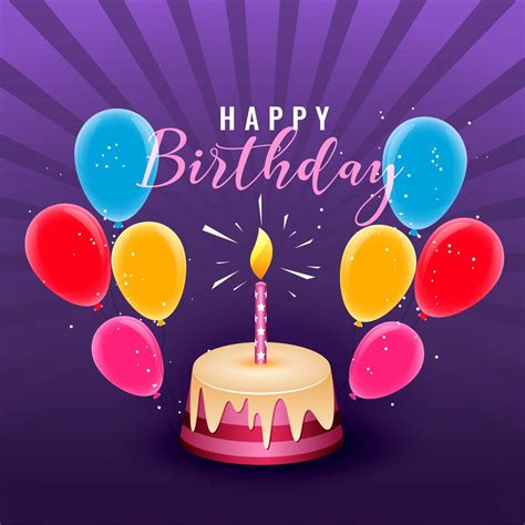happy birthday party celebration poster design  balloons