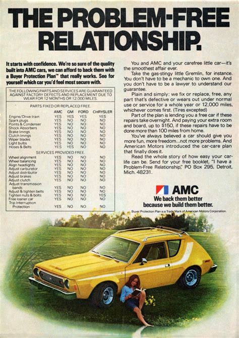 10 Classic Ads 1974 The Daily Drive Consumer Guide®