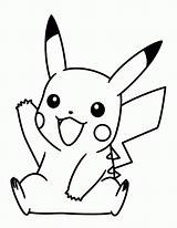 Pikachu Coloring Pages Coloring4free Wave Related Posts sketch template