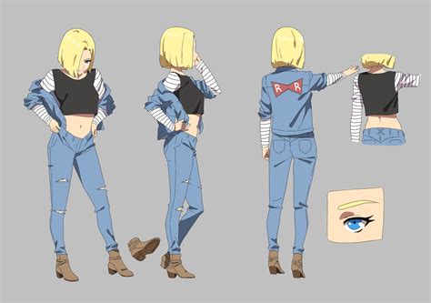 android 18 dragon ball z image by pixiv id 16145779 2970386