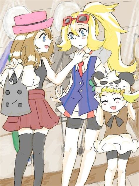 serena bonnie and korrina i give good credit to whoever made this i found this in sakunyu