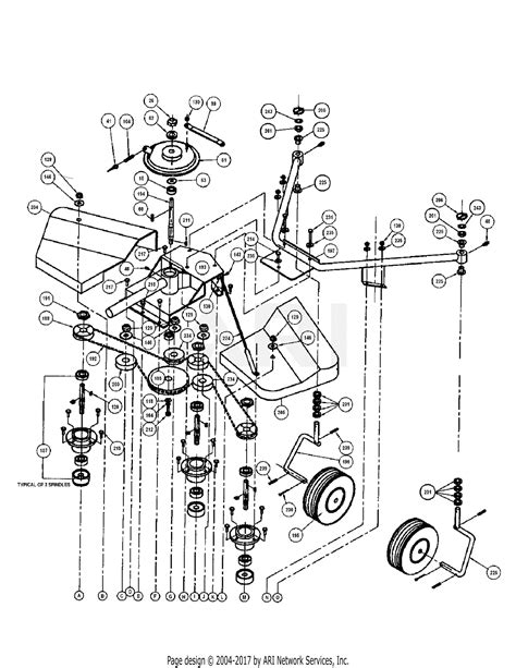 dr power  lawn deck parts diagram  deck drive assembly