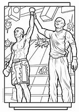 Boxing Coloring Pages Sports Printable Print Books Categories Similar sketch template
